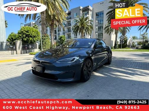 Gray 2022 Tesla Model S Base