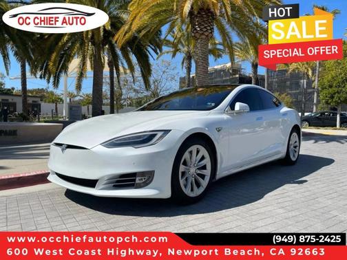 Pearl White Multi 2018 Tesla Model S 75D