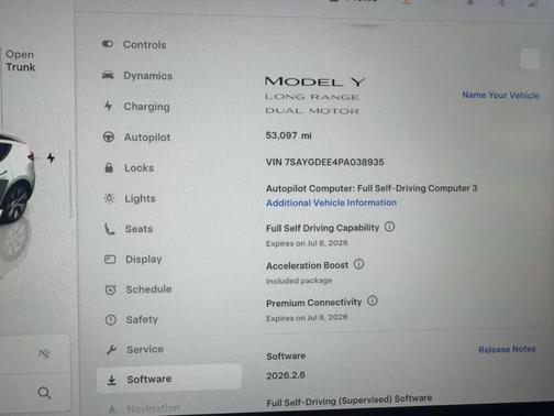 Pearl White Multi 2023 Tesla Model Y Long Range