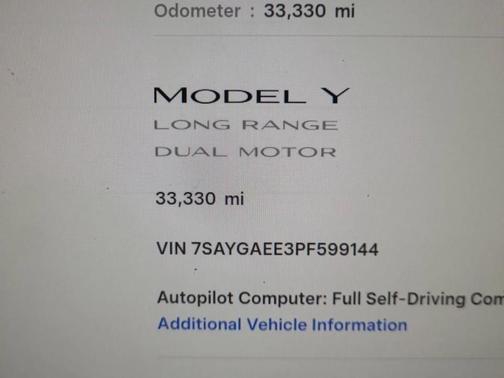 2023 Tesla Model Y Long Range