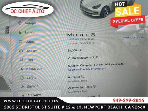 2022 Tesla Model 3 Long Range
