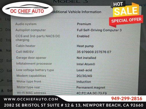 2022 Tesla Model 3 Long Range
