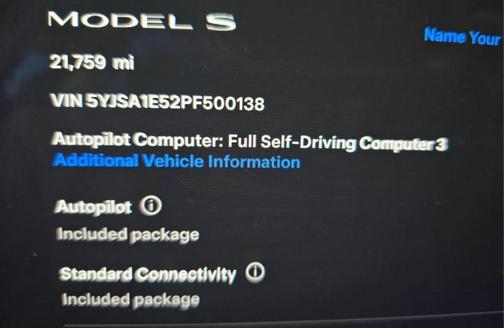 2023 Tesla Model S Standard Range