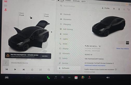 Black 2023 Tesla Model Y Long Range