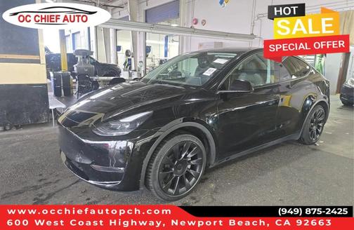 Black 2023 Tesla Model Y Long Range