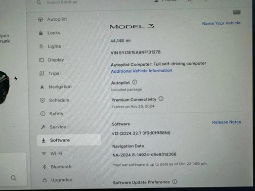 Black 2022 Tesla Model 3 Base