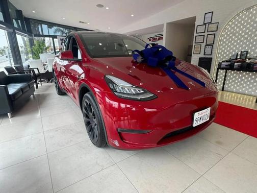 Red Multi 2023 Tesla Model Y Long Range