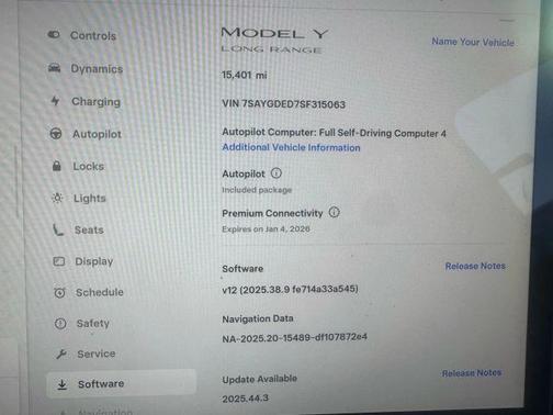 2025 Tesla Model Y Long Range