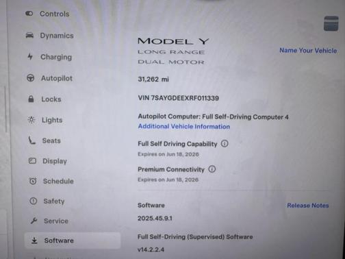 Gray 2024 Tesla Model Y Long Range