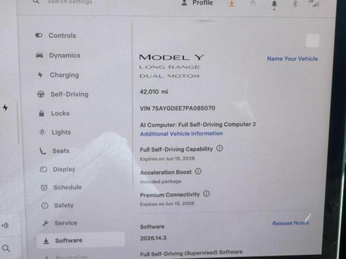 Pearl White Multi 2023 Tesla Model Y Long Range