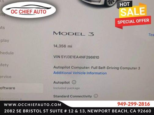 2022 Tesla Model 3 Base