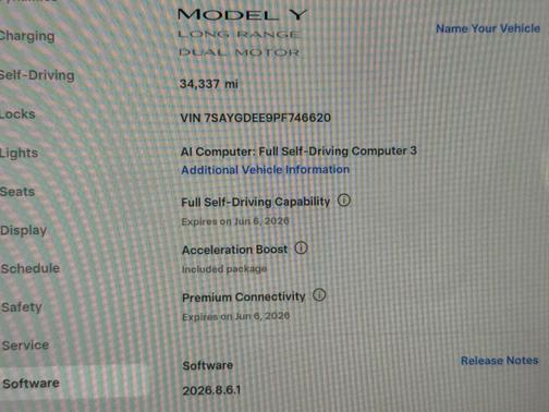 Pearl White Multi 2023 Tesla Model Y Long Range