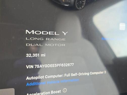 Gray 2023 Tesla Model Y Long Range