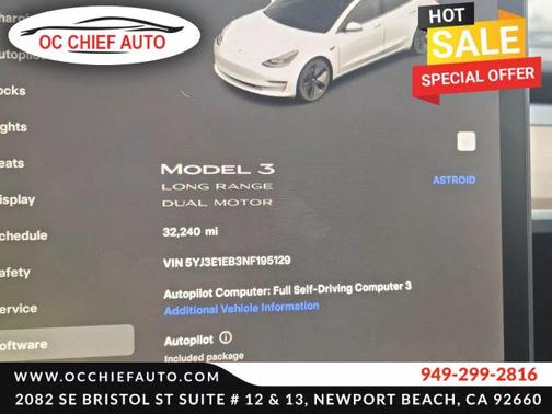 2022 Tesla Model 3 Long Range