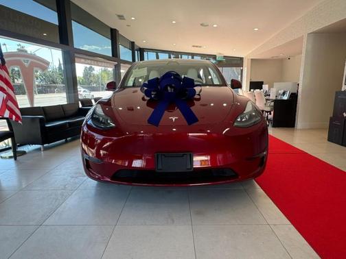Ultra Red 2024 Tesla Model Y Long Range