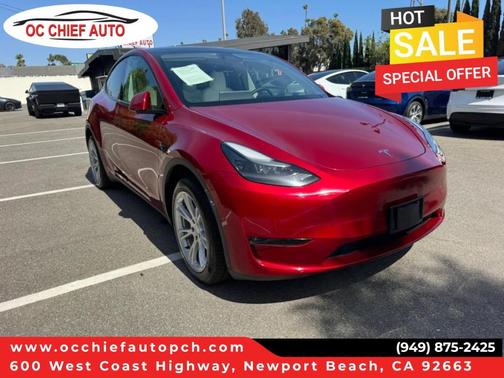 Ultra Red 2024 Tesla Model Y Long Range