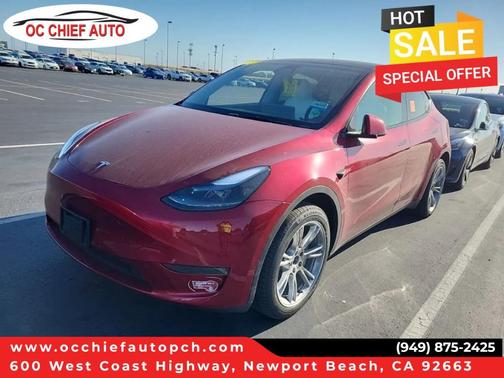 Ultra Red 2024 Tesla Model Y Long Range