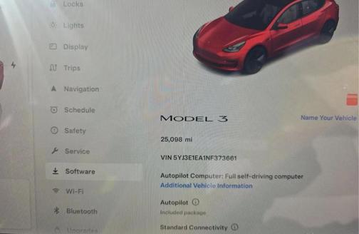 Red Multi 2022 Tesla Model 3 Base