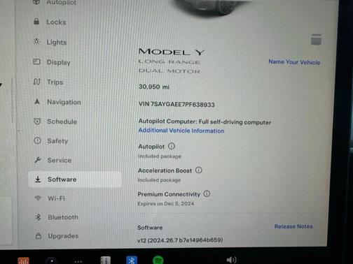 Gray 2023 Tesla Model Y Long Range