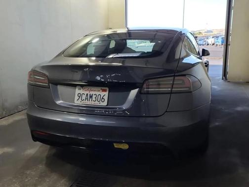 Gray 2022 Tesla Model S Base