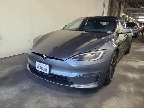 Gray 2022 Tesla Model S Base