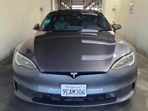 Gray 2022 Tesla Model S Base