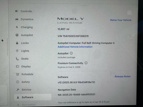 2025 Tesla Model Y Long Range