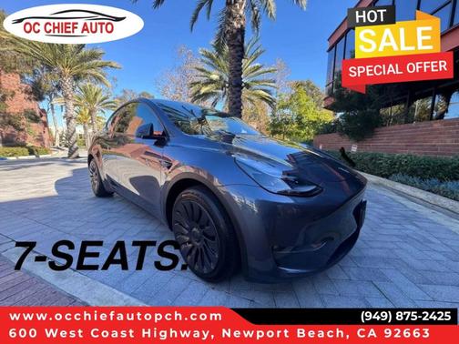 Gray 2023 Tesla Model Y Long Range