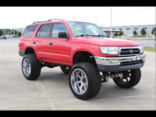RED 1997 Toyota 4Runner Base
