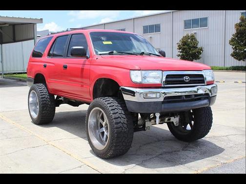 RED 1997 Toyota 4Runner Base
