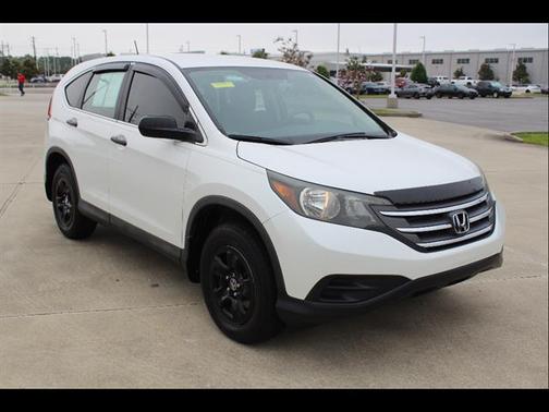 White Diamond Pearl 2013 Honda CR-V LX