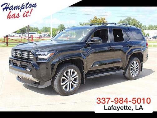 Black 2025 Toyota 4Runner Limited