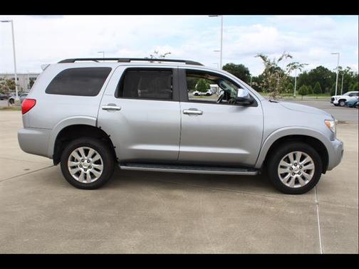 Silver Sky Metallic 2012 Toyota Sequoia Platinum