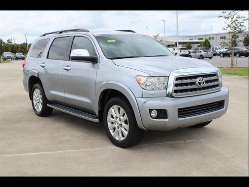 Silver Sky Metallic 2012 Toyota Sequoia Platinum