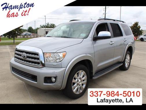 Silver Sky Metallic 2012 Toyota Sequoia Platinum
