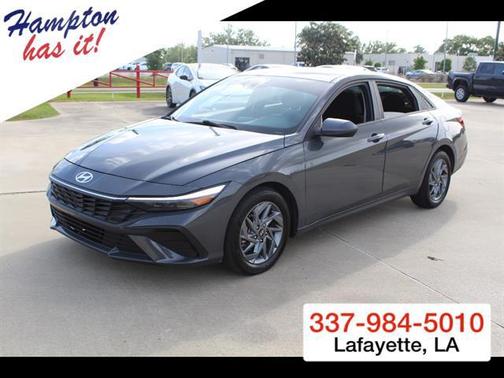 Ecotronic Gray 2024 Hyundai ELANTRA SEL