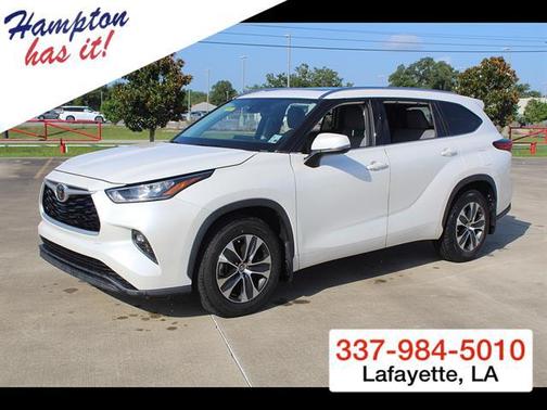 Blizzard Pearl 2020 Toyota Highlander XLE