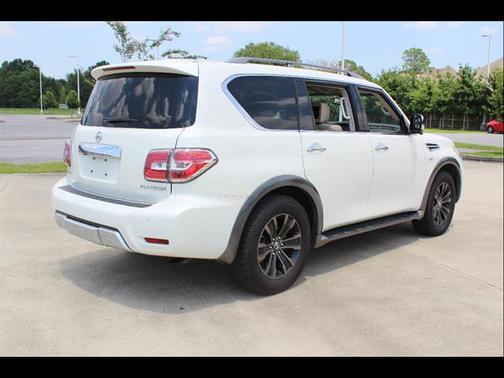 Pearl White 2017 Nissan Armada Platinum
