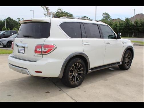 Pearl White 2017 Nissan Armada Platinum