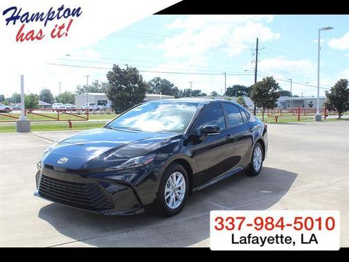 Midnight Black Metallic 2026 Toyota Camry LE