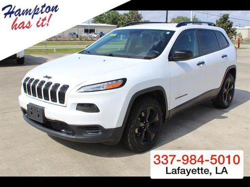 Bright White Clearcoat 2017 Jeep Cherokee Sport