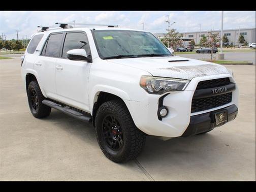 Super White 2015 Toyota 4Runner TRD Pro