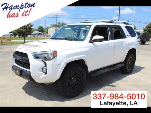 Super White 2015 Toyota 4Runner TRD Pro