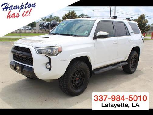 Super White 2015 Toyota 4Runner TRD Pro