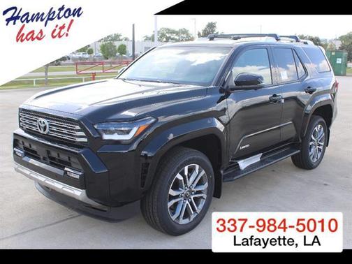 Black 2026 Toyota 4Runner Limited