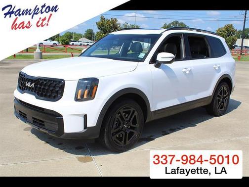 Glacial White Pearl 2024 Kia Telluride EX X-Line