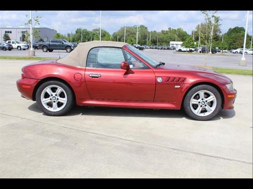 RED 2000 BMW Z3 2.3 Roadster