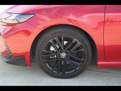 Supersonic Red 2025 Toyota Camry SE