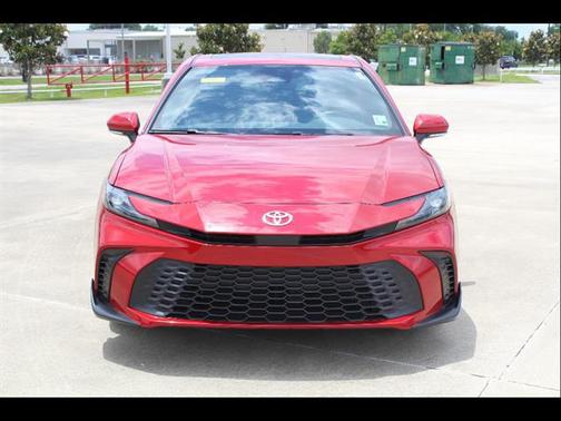 Supersonic Red 2025 Toyota Camry SE