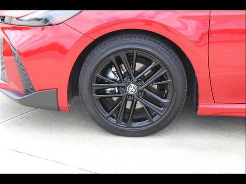 Supersonic Red 2025 Toyota Camry SE